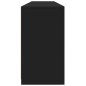 vidaXL Sideboard mit LED-Leuchten Schwarz 162x37x67 cm vidaXL Sideboard mit LED-Leuchten Schwarz 162x37x67 cm