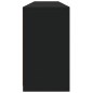 vidaXL Sideboard mit LED-Leuchten Schwarz 181,5x37x67 cm vidaXL Sideboard mit LED-Leuchten Schwarz 181,5x37x67 cm