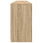 vidaXL Sideboard mit LED-Leuchten Sonoma-Eiche 181,5x37x67 cm vidaXL Sideboard mit LED-Leuchten Sonoma-Eiche 181,5x37x67 cm