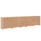 vidaXL Sideboard mit LED-Leuchten Sonoma-Eiche 283x37x67 cm vidaXL Sideboard mit LED-Leuchten Sonoma-Eiche 283x37x67 cm