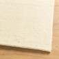 vidaXL Teppich HUARTE Kurzflor Weich und Waschbar Creme 100x200 cm vidaXL Teppich HUARTE Kurzflor Weich und Waschbar Creme 100x200 cm