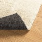vidaXL Teppich HUARTE Kurzflor Weich und Waschbar Creme 100x200 cm vidaXL Teppich HUARTE Kurzflor Weich und Waschbar Creme 100x200 cm