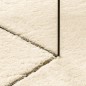 vidaXL Teppich HUARTE Kurzflor Weich und Waschbar Creme Ø 120 cm vidaXL Teppich HUARTE Kurzflor Weich und Waschbar Creme Ø 120 cm