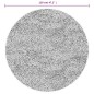 vidaXL Teppich HUARTE Kurzflor Weich und Waschbar Creme Ø 120 cm vidaXL Teppich HUARTE Kurzflor Weich und Waschbar Creme Ø 120 cm