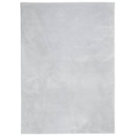 vidaXL Teppich HUARTE Kurzflor Weich und Waschbar Grau 200x280 cm