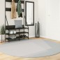 vidaXL Teppich HUARTE Kurzflor Weich und Waschbar Grau Ø 200 cm vidaXL Teppich HUARTE Kurzflor Weich und Waschbar Grau Ø 200 cm