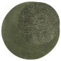 vidaXL Teppich HUARTE Kurzflor Weich und Waschbar Waldgrün Ø 160 cm vidaXL Teppich HUARTE Kurzflor Weich und Waschbar Waldgrün Ø 160 cm