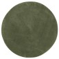 vidaXL Teppich HUARTE Kurzflor Weich und Waschbar Waldgrün Ø 100 cm vidaXL Teppich HUARTE Kurzflor Weich und Waschbar Waldgrün Ø 100 cm