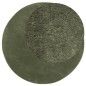 vidaXL Teppich HUARTE Kurzflor Weich und Waschbar Waldgrün Ø 100 cm vidaXL Teppich HUARTE Kurzflor Weich und Waschbar Waldgrün Ø 100 cm
