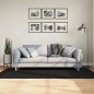 vidaXL Teppich HUARTE Kurzflor Weich und Waschbar Schwarz 100x200 cm vidaXL Teppich HUARTE Kurzflor Weich und Waschbar Schwarz 100x200 cm