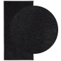 vidaXL Teppich HUARTE Kurzflor Weich und Waschbar Schwarz 100x200 cm vidaXL Teppich HUARTE Kurzflor Weich und Waschbar Schwarz 100x200 cm