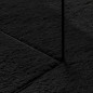 vidaXL Teppich HUARTE Kurzflor Weich und Waschbar Schwarz 100x200 cm vidaXL Teppich HUARTE Kurzflor Weich und Waschbar Schwarz 100x200 cm