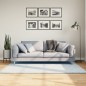 vidaXL Teppich HUARTE Kurzflor Weich und Waschbar Blau 120x170 cm vidaXL Teppich HUARTE Kurzflor Weich und Waschbar Blau 120x170 cm