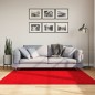 vidaXL Teppich HUARTE Kurzflor Weich und Waschbar Rot 160x160 cm vidaXL Teppich HUARTE Kurzflor Weich und Waschbar Rot 160x160 cm