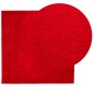 vidaXL Teppich HUARTE Kurzflor Weich und Waschbar Rot 160x160 cm vidaXL Teppich HUARTE Kurzflor Weich und Waschbar Rot 160x160 cm