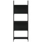 vidaXL Bücherregal 5 Böden Schwarz 60,5x24x166,5 cm Holzwerkstoff vidaXL Bücherregal 5 Böden Schwarz 60,5x24x166,5 cm Holzwerkstoff