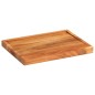 vidaXL Schneidebrett 43x32x3,5 cm Massivholz Akazie vidaXL Schneidebrett 43x32x3,5 cm Massivholz Akazie