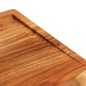 vidaXL Schneidebrett 43x32x3,5 cm Massivholz Akazie vidaXL Schneidebrett 43x32x3,5 cm Massivholz Akazie