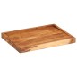 vidaXL Schneidebrett 43x32x3,5 cm Massivholz Akazie vidaXL Schneidebrett 43x32x3,5 cm Massivholz Akazie