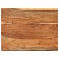 vidaXL Schneidebrett 50x38x2,5 cm Massivholz Akazie vidaXL Schneidebrett 50x38x2,5 cm Massivholz Akazie