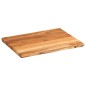 vidaXL Schneidebrett 50x38x2,5 cm Massivholz Akazie vidaXL Schneidebrett 50x38x2,5 cm Massivholz Akazie
