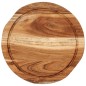 vidaXL Schneidebrett Ø25x2,5 cm Massivholz Akazie vidaXL Schneidebrett Ø25x2,5 cm Massivholz Akazie