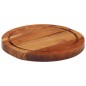 vidaXL Schneidebrett Ø25x2,5 cm Massivholz Akazie vidaXL Schneidebrett Ø25x2,5 cm Massivholz Akazie