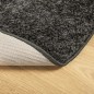 vidaXL Teppich ISTAN Hochflor Glänzend Anthrazit Ø 200 cm vidaXL Teppich ISTAN Hochflor Glänzend Anthrazit Ø 200 cm