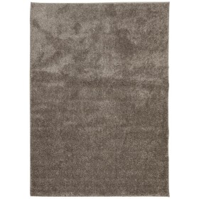 vidaXL Teppich ISTAN Hochflor Glänzend Grau 240x340 cm