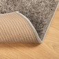 vidaXL Teppich ISTAN Hochflor Glänzend Grau 240x340 cm vidaXL Teppich ISTAN Hochflor Glänzend Grau 240x340 cm
