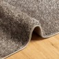 vidaXL Teppich ISTAN Hochflor Glänzend Grau 240x340 cm vidaXL Teppich ISTAN Hochflor Glänzend Grau 240x340 cm