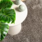 vidaXL Teppich ISTAN Hochflor Glänzend Grau 240x340 cm vidaXL Teppich ISTAN Hochflor Glänzend Grau 240x340 cm