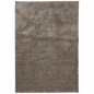 vidaXL Teppich ISTAN Hochflor Glänzend Grau 140x200 cm