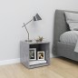 vidaXL TV-Schrank Betongrau 37x35x37 cm Holzwerkstoff vidaXL TV-Schrank Betongrau 37x35x37 cm Holzwerkstoff