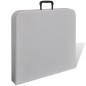 vidaXL Gartentisch Klappbar 122 cm HDPE Weiß vidaXL Gartentisch Klappbar 122 cm HDPE Weiß