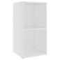 vidaXL TV-Schrank Weiß 72x35x36,5 cm Holzwerkstoff vidaXL TV-Schrank Weiß 72x35x36,5 cm Holzwerkstoff