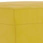 vidaXL 3-tlg. Sofagarnitur mit Kissen Gelb Samt vidaXL 3-tlg. Sofagarnitur mit Kissen Gelb Samt