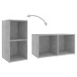 vidaXL 6-tlg. TV-Schrank-Set Betongrau Holzwerkstoff vidaXL 6-tlg. TV-Schrank-Set Betongrau Holzwerkstoff