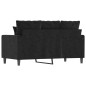 vidaXL 2-Sitzer-Sofa Schwarz 120 cm Samt vidaXL 2-Sitzer-Sofa Schwarz 120 cm Samt