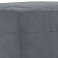 vidaXL 4-tlg. Sofagarnitur mit Kissen Dunkelgrau Samt vidaXL 4-tlg. Sofagarnitur mit Kissen Dunkelgrau Samt