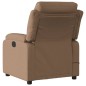 vidaXL Massagesessel Braun Stoff vidaXL Massagesessel Braun Stoff