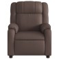 vidaXL Elektrischer Relaxsessel Braun Kunstleder vidaXL Elektrischer Relaxsessel Braun Kunstleder