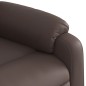 vidaXL Elektrischer Relaxsessel Braun Kunstleder vidaXL Elektrischer Relaxsessel Braun Kunstleder