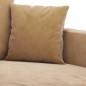 vidaXL 2-Sitzer-Sofa Braun 120 cm Samt vidaXL 2-Sitzer-Sofa Braun 120 cm Samt