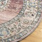 vidaXL Teppich ARBIZU Indoor und Outdoor Vintage-Design Ø 200 cm vidaXL Teppich ARBIZU Indoor und Outdoor Vintage-Design Ø 200 cm