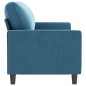 vidaXL 3-Sitzer-Sofa Blau 180 cm Samt vidaXL 3-Sitzer-Sofa Blau 180 cm Samt