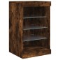 vidaXL Sideboard mit LED-Leuchten Räuchereiche 162x37x67 cm vidaXL Sideboard mit LED-Leuchten Räuchereiche 162x37x67 cm