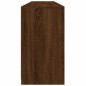 vidaXL Sideboard mit LED-Leuchten Braun Eichen-Optik 162x37x67 cm vidaXL Sideboard mit LED-Leuchten Braun Eichen-Optik 162x37x67 cm