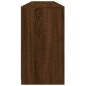 vidaXL Sideboard mit LED-Leuchten Braun Eichen-Optik 181,5x37x67 cm vidaXL Sideboard mit LED-Leuchten Braun Eichen-Optik 181,5x37x67 cm