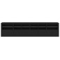 vidaXL Sideboard mit LED-Leuchten Schwarz 283x37x67 cm vidaXL Sideboard mit LED-Leuchten Schwarz 283x37x67 cm